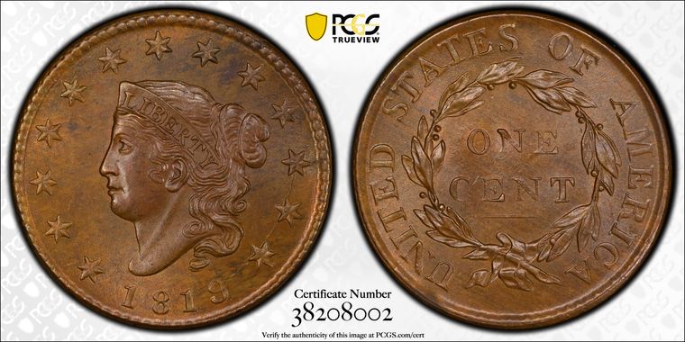 Cert 38208002 - Coin Image