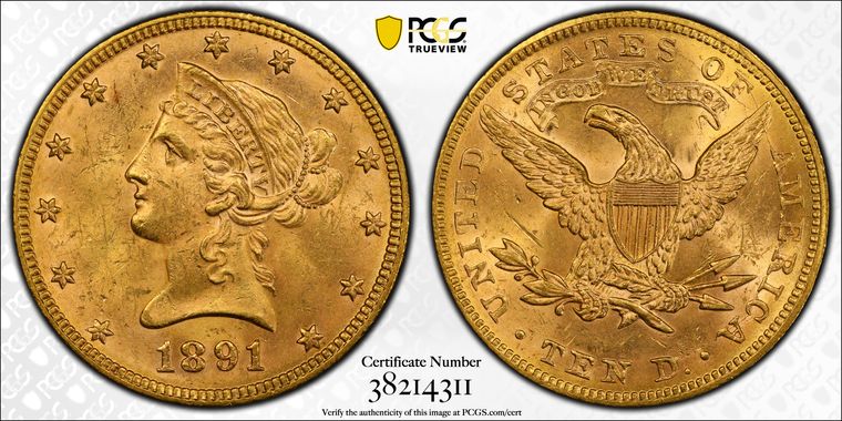 Cert 38214311 - Coin Image