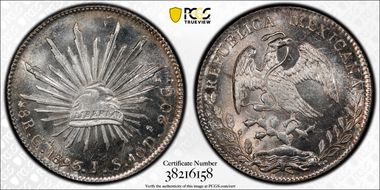 1893-Ga JS 8 R Ga79 MS65