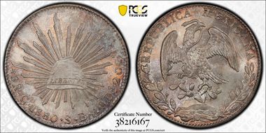 1880/70-Go SB 8 R Go61 MS65