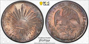 1877-Go FR 8 R Go57 MS65