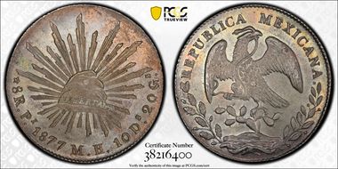 1877-Pi MH 8 R Pi63 MS64
