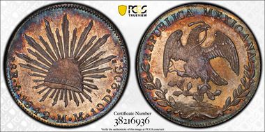 1842-Mo MM 8 R Mo26 MS64