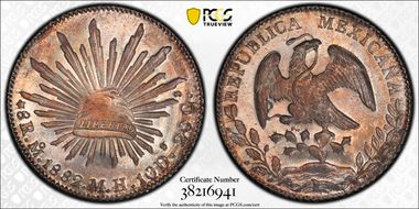 1882/1-Mo MH 8 R Mo67 MS65+