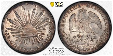 1877-Cn JA 8 R Cn35 MS65