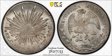 1860-C CE 8 R Cn15 MS65