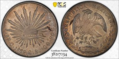 1869-C CE 8 R Cn26 MS63