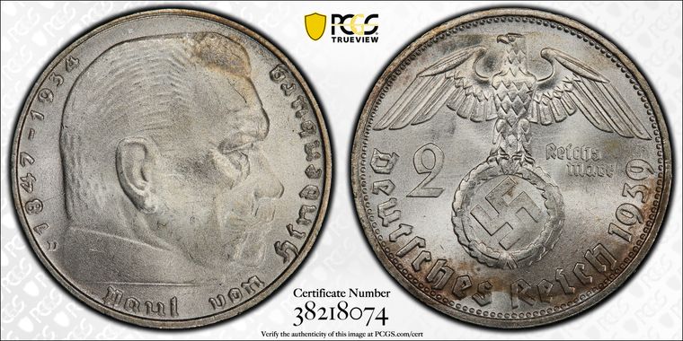 Cert 38218074 - Coin Image