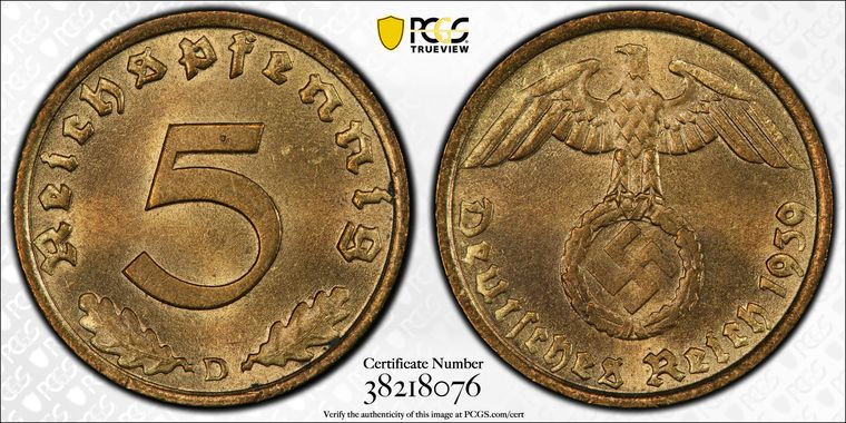 Cert 38218076 - Coin Image