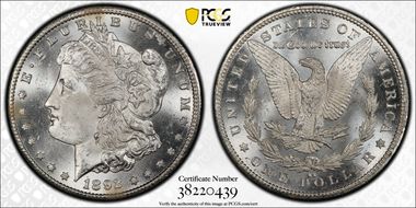 1892-CC $1 MS63