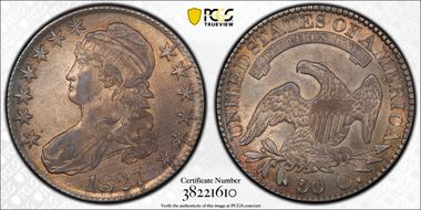 1827 50C O-147 MS62