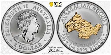 2019-P $1 Welcome Stranger Nugget MS69