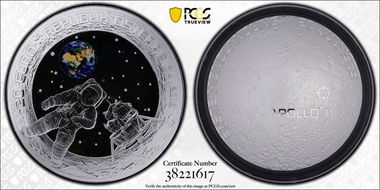 2019 € 20 Apollo 11 50th Anniversary PR70DCAM