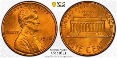 1978-D 1C MS66RD