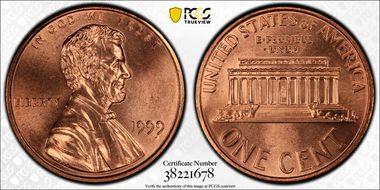 1999 1C MS68+ RD
