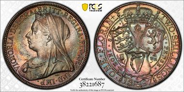 1897 Florin S-3939 MS64