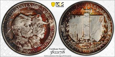 1936 50C Gettysburg MS65