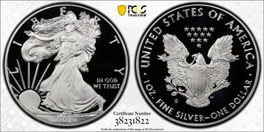 2019-S $1 Silver Eagle First Strike - Chicago ANA PR69DCAM