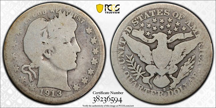 Cert 38236594 - Coin Image