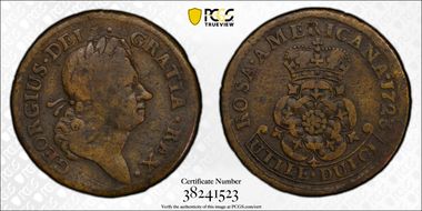 1723 Penny Rosa Americana F15