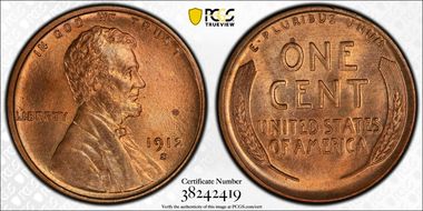 1912-S 1C MS64RD