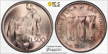 1972 500 L Maternity MS67