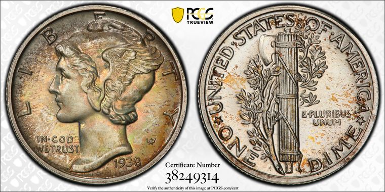 Cert 38249314 - Coin Image