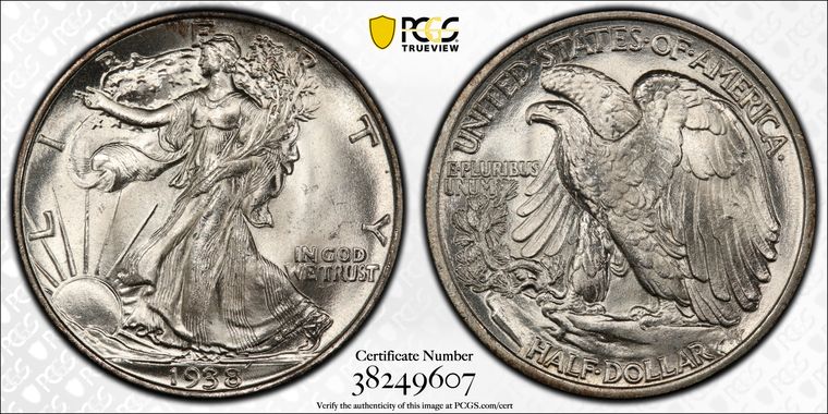 Cert 38249607 - Coin Image