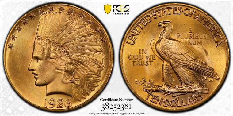 Cert 38252381 - Coin Image