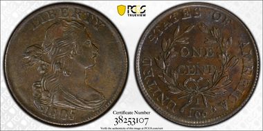 1805 1C S-269 MS63BN