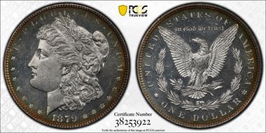 1879 $1 MS63PL