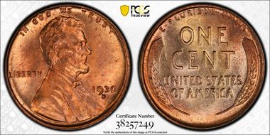 1930-D 1C MS65RD