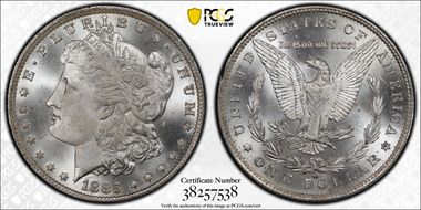 1885-O $1 MS67+