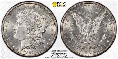 1885-CC $1 MS63
