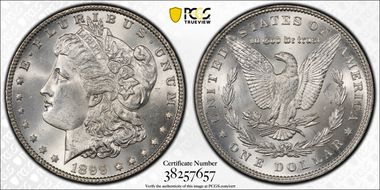 1899 $1 MS64