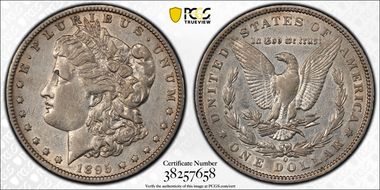 1895-O $1 VF35