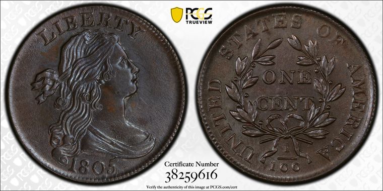 Cert 38259616 - Coin Image
