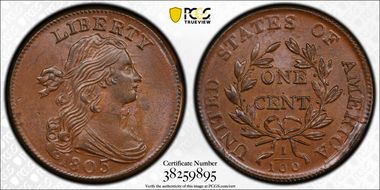 1803 1C S-245, Sm Date, Sm Frac MS64BN