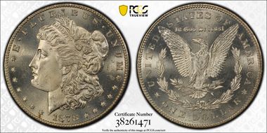 1878-S $1 MS66
