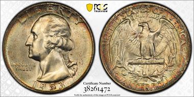1953-S 25C MS67