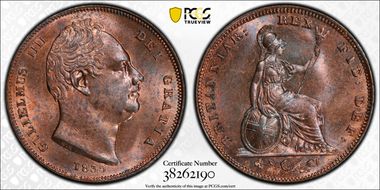 1835 1/4D S-3848 MS64RB