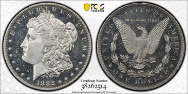 1882-O $1 MS64+ DMPL