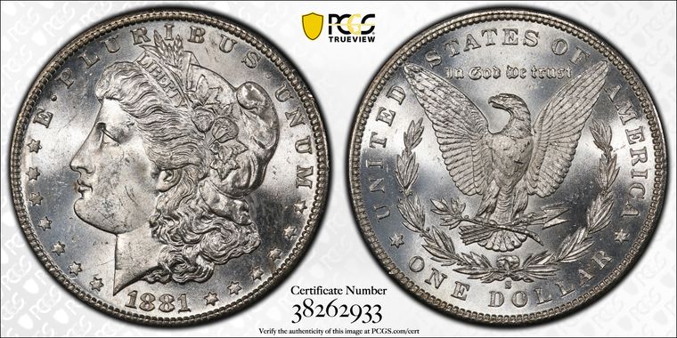 Cert 38262933 - Coin Image