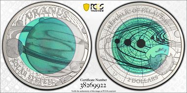 2018 $2 Uranus PR70DCAM