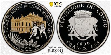 2012 1000 Fr World Cup Brazil PR69DCAM