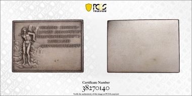 (c.1931) Medal R-1999b Silvered AE Matte SP65
