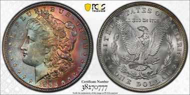 1896 $1 MS65