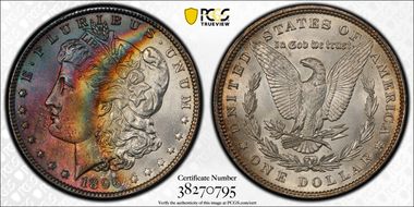 1896 $1 MS65