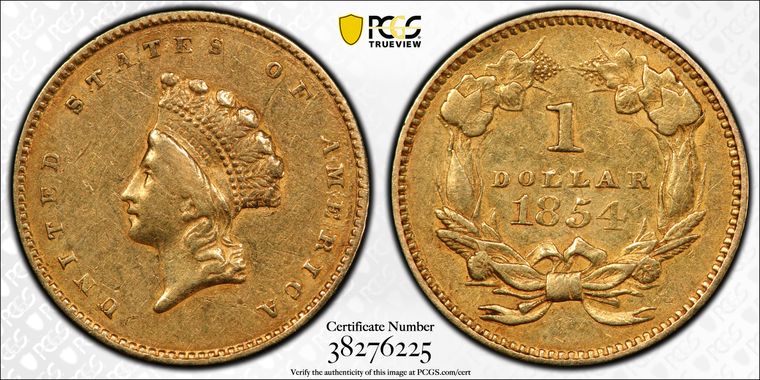 Cert 38276225 - Coin Image