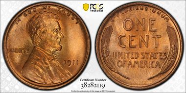 1911 1C MS67+ RD